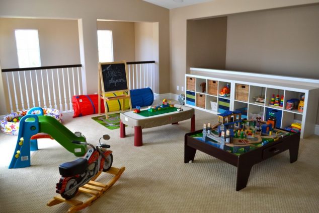 playroom furniture color 634x423 15 Kids Playroom Fantastic Ideas