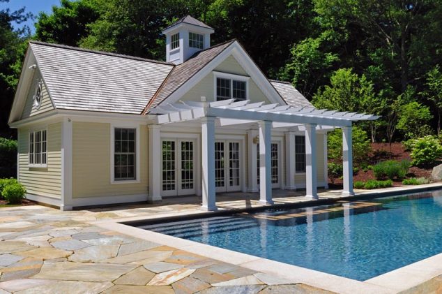 15 Cool Pool House With A Bar That You Will Adore It poolhouse g7a 634x421 15 Cool Pool House With A Bar That You Will Adore It