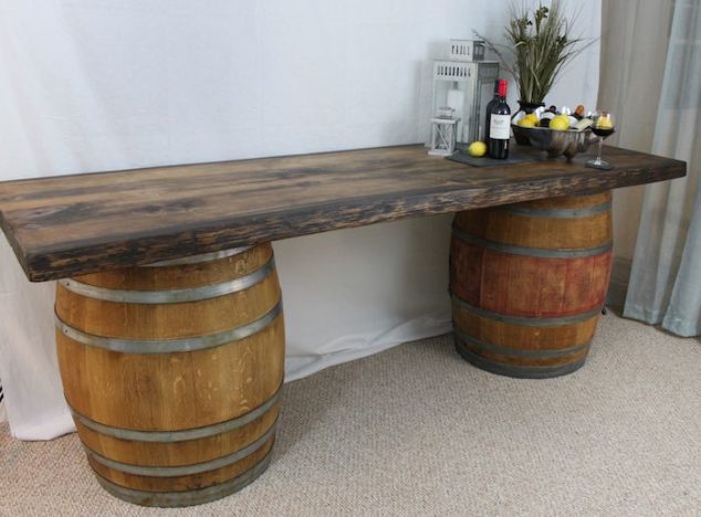 14 DIY Fascinating Ideas How To Reuse Old Wine Barrels wbw bar 634x468 14 DIY Fascinating Ideas How To Reuse Old Wine Barrels