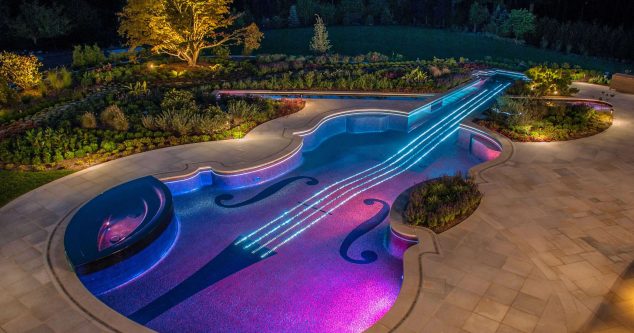 1405434860000 violin pool 634x333 12 DIY Musical Garden That Will Cure Your Pain