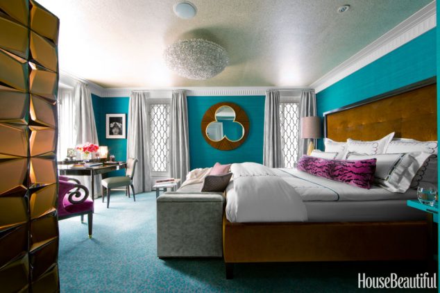 54bf45cdeb2ee   hbx teal bedroom 0813 s2 634x422 15 Inexpensive Ways How To Upgrade Bedroom