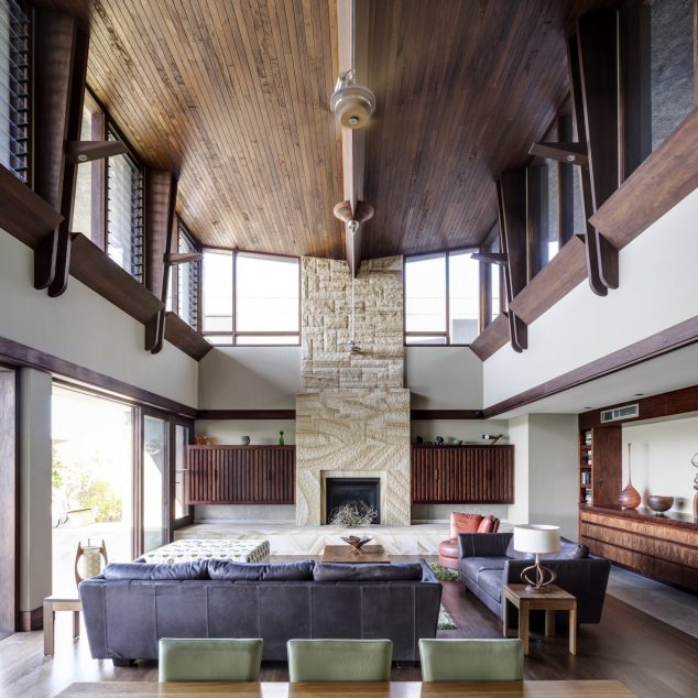 13 High Ceiling Living Room That Will Make The Room Bigger Bayview 04 634x634 13 High Ceiling Living Room That Will Make The Room Bigger