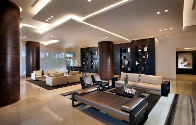 15 Marvelous False Interior Ceiling That Contemporary People Needs Elegant Ceiling Designs For Living Room 2016 634x405 15 Marvelous False Interior Ceiling That Contemporary People Needs