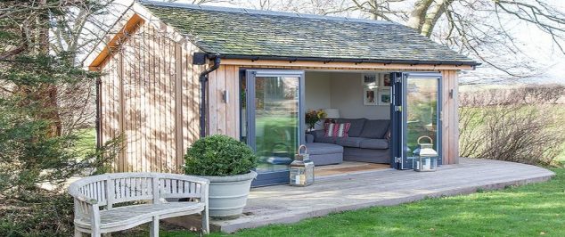 13 Practical Open And Closed Garden Rooms That Are Pretty For Looking In Garden Room 634x266 13 Practical Open And Closed Garden Rooms That Are Pretty For Looking In