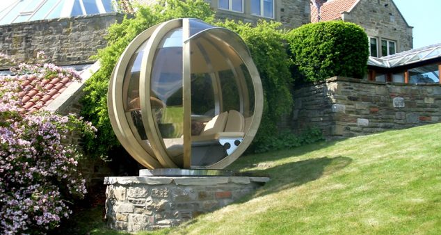 15 Exquisite Ornate Garden Pod With Special Charm Ornategarden rotatingsphere pod 9 634x338 15 Exquisite Ornate Garden Pod With Special Charm