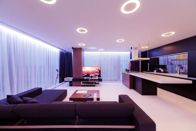 15 Marvelous False Interior Ceiling That Contemporary People Needs a good living room lighting scheme uses different kinds of light set at different levels that work together ceiling lights for living room 634x422 15 Marvelous False Interior Ceiling That Contemporary People Needs
