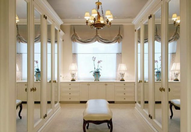 12 Glamorous Dressing Room Closet Ideas For The Ladies closet espelhado 634x439 12 Glamorous Dressing Room Closet Ideas For The Ladies