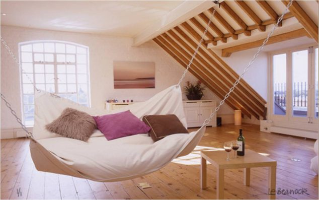 15 Indoor Hammock And Relaxing Swings To Forget About The Bad Things le beanock 634x397 15 Indoor Hammock And Relaxing Swings To Forget About The Bad Things