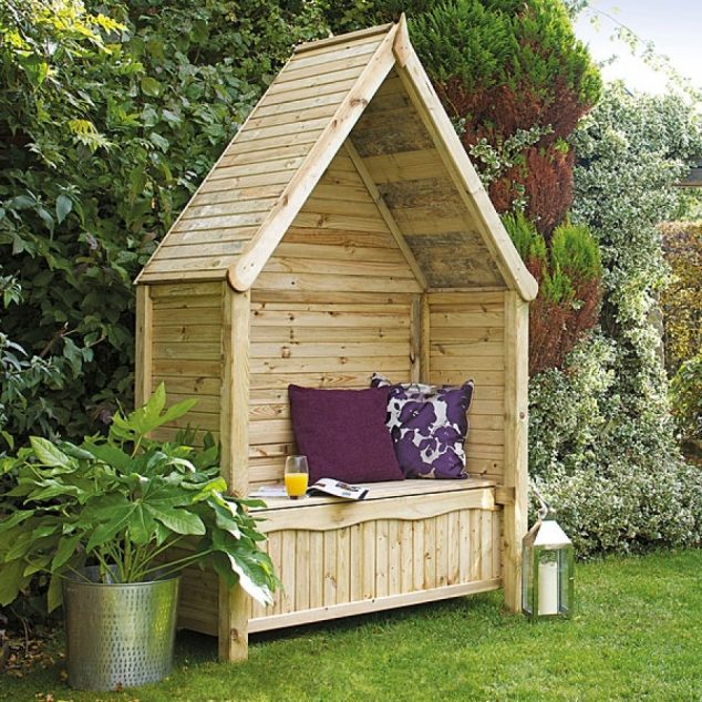 12 Wooden Garden Arbours For Completely Enjoyment During The Summer livorno1 634x634 12 Wooden Garden Arbours For Completely Enjoyment During The Summer