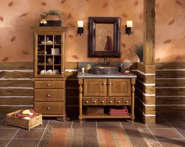 16+ French Country Style Bathroom Ideas That You Cant Miss Today merillat classic sutton cliffs in maple sable 634x505 16+ French Country Style Bathroom Ideas That You Cant Miss Today