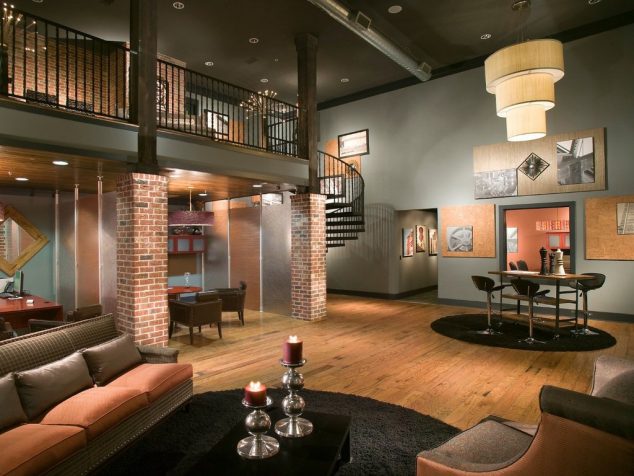13 High Ceiling Living Room That Will Make The Room Bigger modern living room with garden gate i g ISh7tqzxoriem21000000000 oIdl2 634x476 13 High Ceiling Living Room That Will Make The Room Bigger