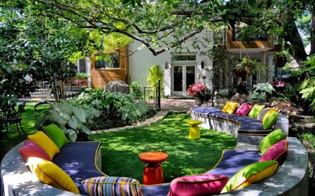 outdoor living 634x396 13 Colorful And Youthful Patio Decorating Ideas That Will Extend Your Life