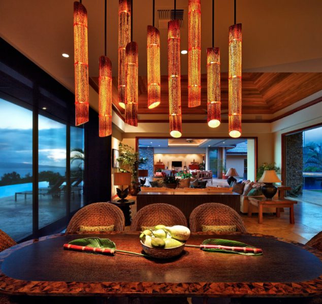 some tips for dining room lighting3 634x600 16 Bamboo Tree Decorations For Home Decor Thar Are Both Charming And Functional