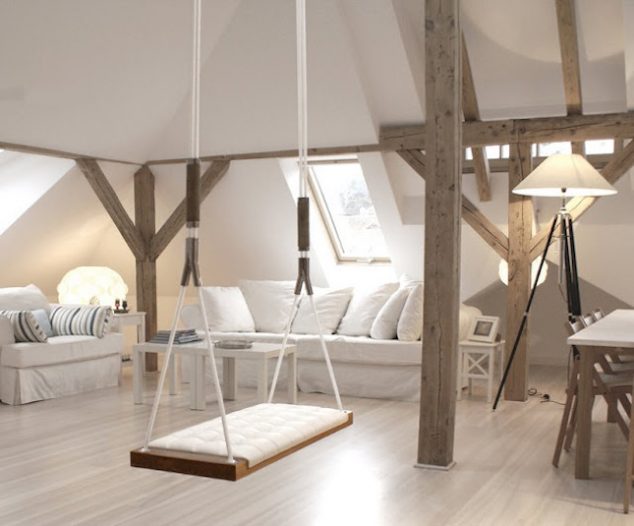 15 Indoor Hammock And Relaxing Swings To Forget About The Bad Things swing in situ1 634x526 15 Indoor Hammock And Relaxing Swings To Forget About The Bad Things