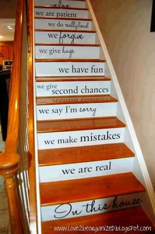 12 DIY Painting Ideas That Will Help You To Upgrade The Indoor Stairs 10 634x953 12 DIY Painting Ideas That Will Help You To Upgrade The Indoor Stairs