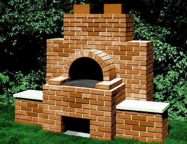 Brick Barbecue4 634x489 13 Bricks Backyard Barbecue That You Could Build For The Weekend