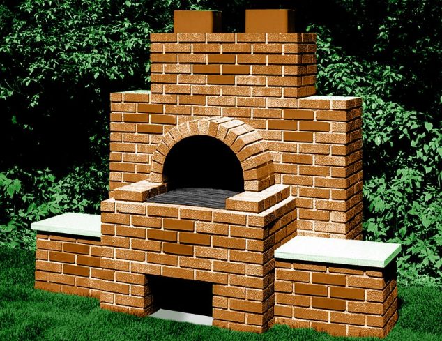 13 Bricks Backyard Barbecue That You Could Build For The Weekend Brick Barbecue4 634x489 13 Bricks Backyard Barbecue That You Could Build For The Weekend