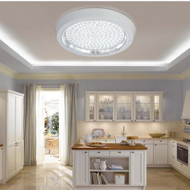 Ceiling Lights For Kitchen 634x634 12 The Best LED Light Ideas For Bringing Enough Light In The Kitchen