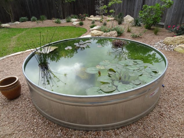 15 Cool Under Ground Garden Pond Ideas for Making Favorite Garden Garden20Pond20pot203 634x476 15 Cool Under Ground Garden Pond Ideas for Making Favorite Garden