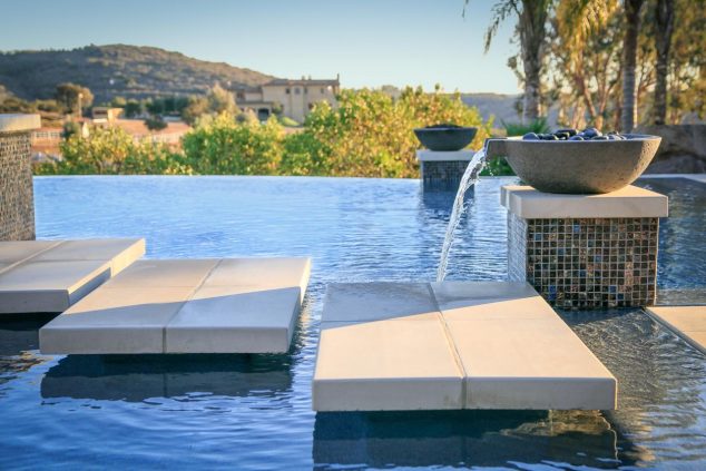  16 Garden And Backyard Swimming Pool Stepping Ideas that You Dream For