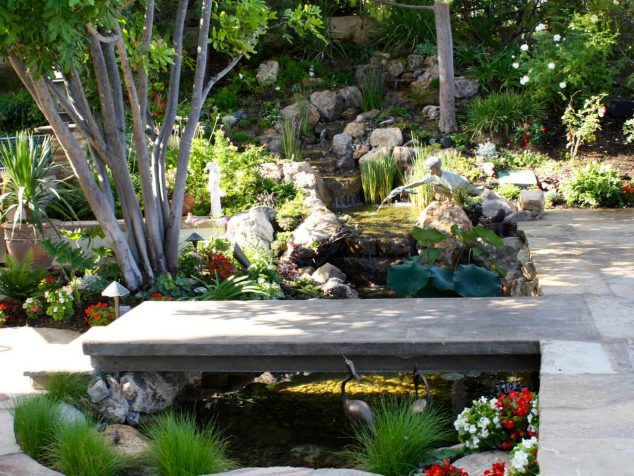  15 Inspirative Garden Pond With Bridge That You Would Like To See