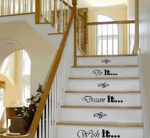 awesome brown wood glass unique design wall paint stairs home wood floor hand rail steps rise nosing tread interior at home with interior design paint ideas and interior paints ideas 634x583 12 DIY Painting Ideas That Will Help You To Upgrade The Indoor Stairs
