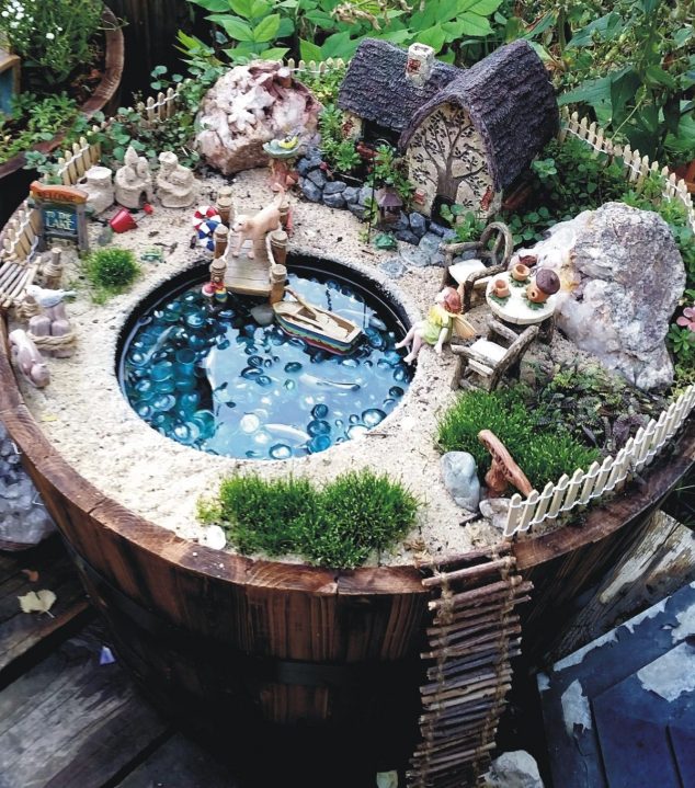Build A Fairy Garden With Your Kids: 15 Perfect Idea How To Spend Your Extra Time f930480c4ad7bfe6e245307db8b2e02a 634x719 Build A Fairy Garden With Your Kids: 15 Perfect Idea How To Spend Your Extra Time