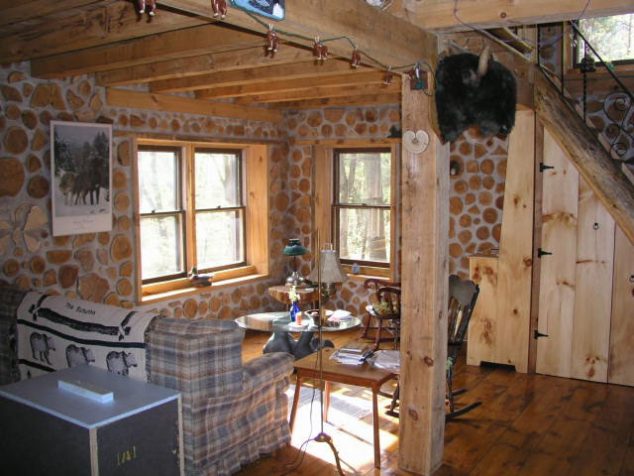The Creativity To Build Natural Cord Wood Home In 13 Images harrisville9 634x476 The Creativity To Build Natural Cord Wood Home In 13 Images