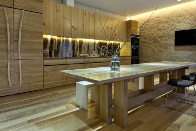 12 The Best LED Light Ideas For Bringing Enough Light In The Kitchen interior LED lights decorative wooden kitchen with LED lighting 634x423 12 The Best LED Light Ideas For Bringing Enough Light In The Kitchen