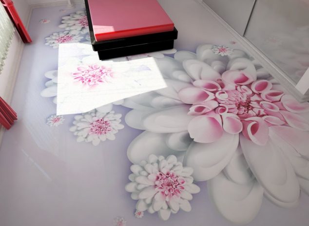 12 Pleasing Ideas For Rolling Out Of Bed Into Heaven With 3D Flooring Art maxresdefault 634x463 12 Pleasing Ideas For Rolling Out Of Bed Into Heaven With 3D Flooring Art