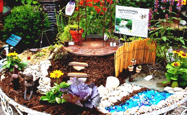 Build A Fairy Garden With Your Kids: 15 Perfect Idea How To Spend Your Extra Time mini fairy garden ideas jpg 634x389 Build A Fairy Garden With Your Kids: 15 Perfect Idea How To Spend Your Extra Time