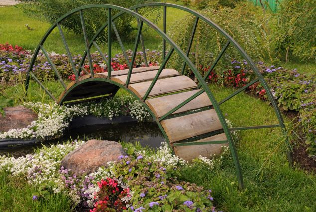 shutterstock 61061857 634x425 15 Inspirative Garden Pond With Bridge That You Would Like To See