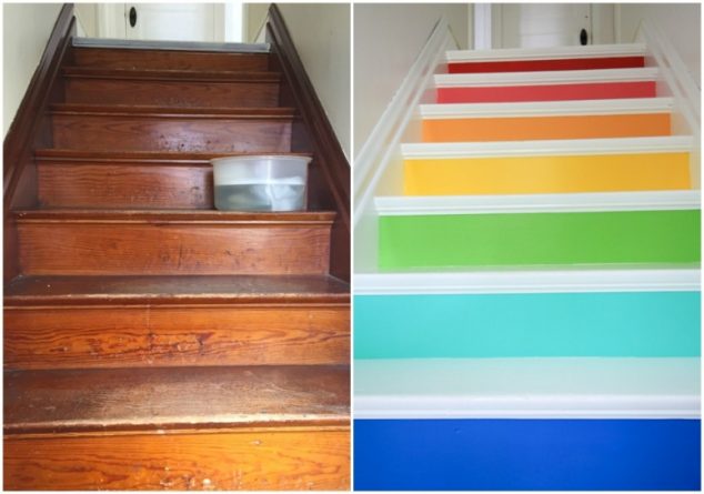 12 DIY Painting Ideas That Will Help You To Upgrade The Indoor Stairs stairs 1000x703pp w775 h544 634x445 12 DIY Painting Ideas That Will Help You To Upgrade The Indoor Stairs