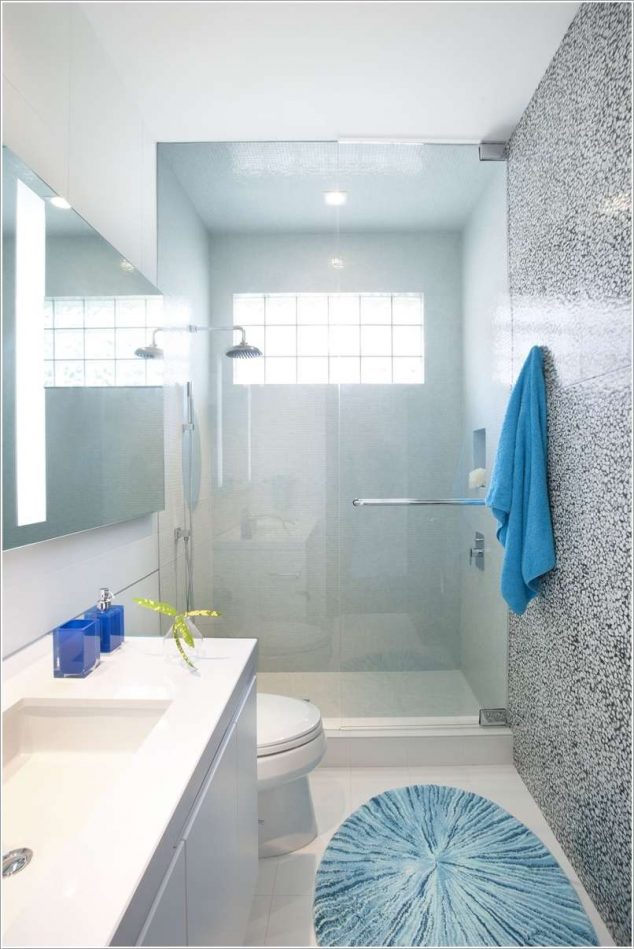 14 Small Bathroom Makeovers that Will Grab Your Attention 228 634x949 14 Small Bathroom Makeovers that Will Grab Your Attention