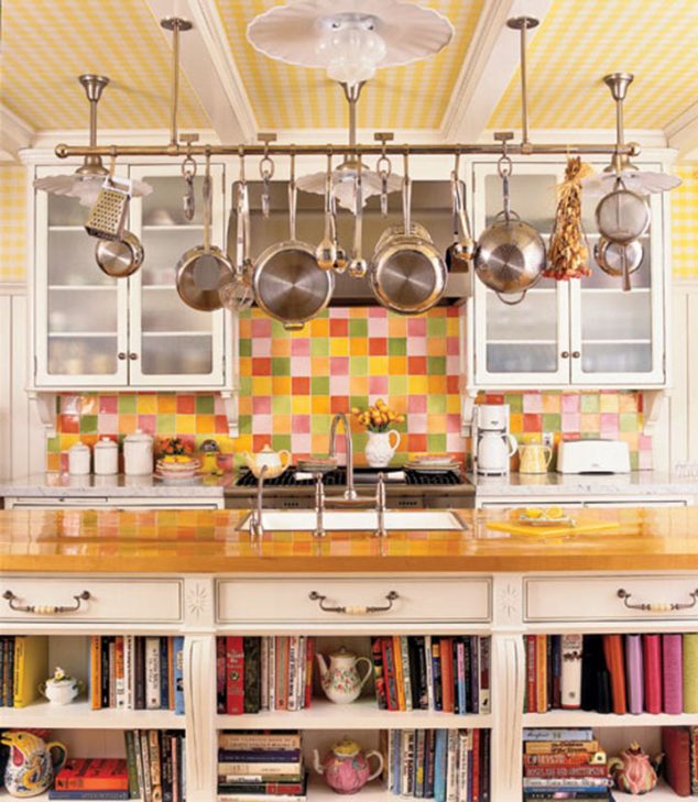 16 Simple Ideas For Wall Decoration In The Small Kitchen 4 44 634x729 16 Simple Ideas For Wall Decoration In The Small Kitchen