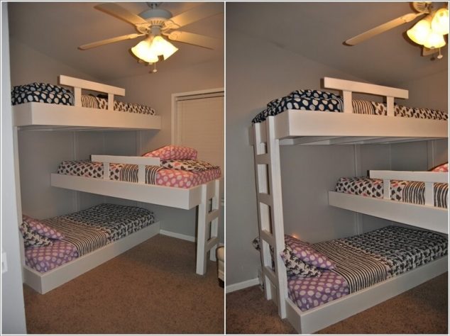 48 2281 634x474 13 of The Mind Blowing DIY Bunk Bed for Kids