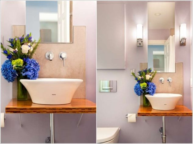 14 Small Bathroom Makeovers that Will Grab Your Attention 524 634x476 14 Small Bathroom Makeovers that Will Grab Your Attention
