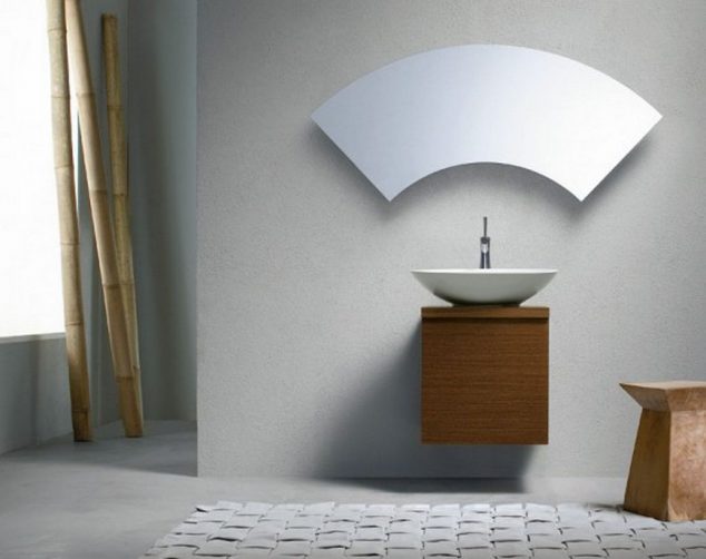 Contemporary Mirrors For Bathroom 634x502 15 Wall Decoration That Tells a Lot About The House