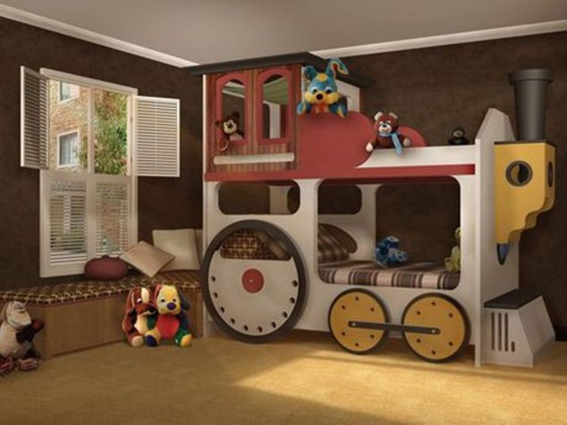 Cool Bunk Bed Designs Ideas for Boys 634x476 13 of The Mind Blowing DIY Bunk Bed for Kids