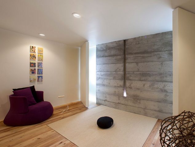 Manage Stress:15 Ideas for Turning Your Home Into Stress Free Sanctuary Minimal Meditation room keeps with custom design 634x478 Manage Stress:15 Ideas for Turning Your Home Into Stress Free Sanctuary