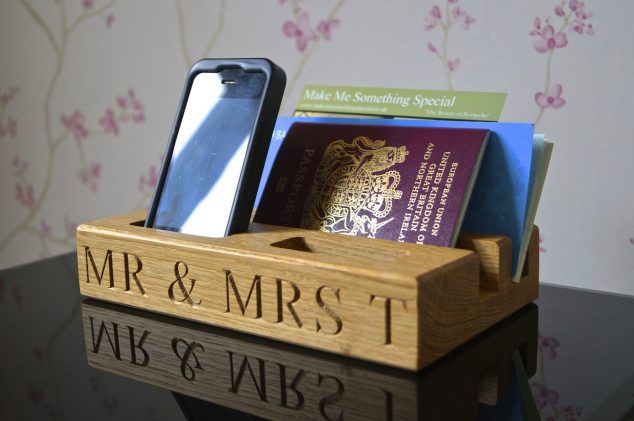 Wooden Phone Holder from www.MakeMeSomethingSpecial.co .uk  634x421 Manage Stress:15 Ideas for Turning Your Home Into Stress Free Sanctuary