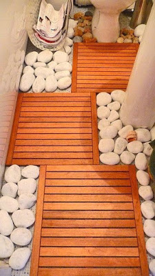 Manage Stress:15 Ideas for Turning Your Home Into Stress Free Sanctuary You2Bcan2Beven2Bbring2Belements2Bof2Bzen2Binto2Byour2Bbathroom252C2Badding2Brocks2Band2Bslatted2Bwood2Bto2Bthe2Bfloor2Binstead2Bof2Btile Manage Stress:15 Ideas for Turning Your Home Into Stress Free Sanctuary
