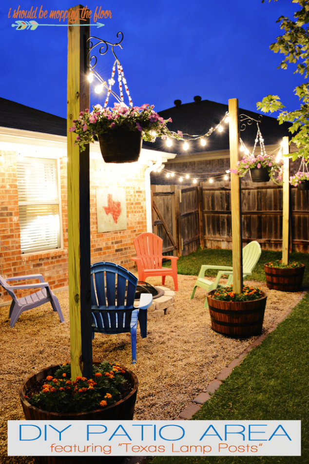 b1bbce373954dea694e7a01789a5f750 634x950 10+ Urban DIY Backyard and Patio Lighting Ideas