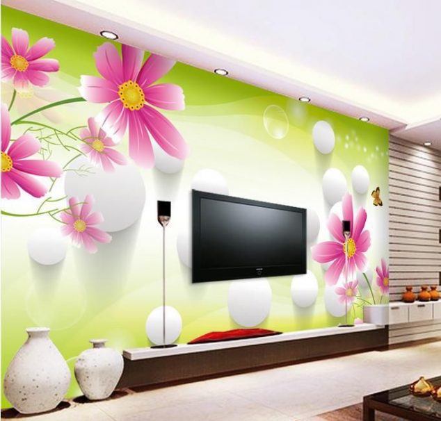 d8781527a06efc35f90cb0d0c26edcb6 634x606 16 Creative 3D Living Room Wallpaper Ideas That You Should Check