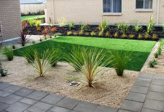 front yard ideas australia front garden landscaping ideas 634x433 15 Simple Landscape in The Front Yard Only For Your Eyes