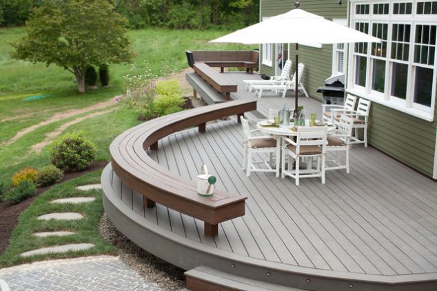 modern deck 1 634x422 Divine Decor: 13 Deck Design In Small Backyard That You Must See