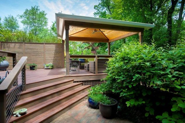 pressure treated deck maryland contemporary 12 634x422 Divine Decor: 13 Deck Design In Small Backyard That You Must See