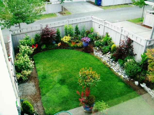 small garden ideas pictures gallery wonderful bsmall garden ideasb bb 634x476 15 Simple Landscape in The Front Yard Only For Your Eyes