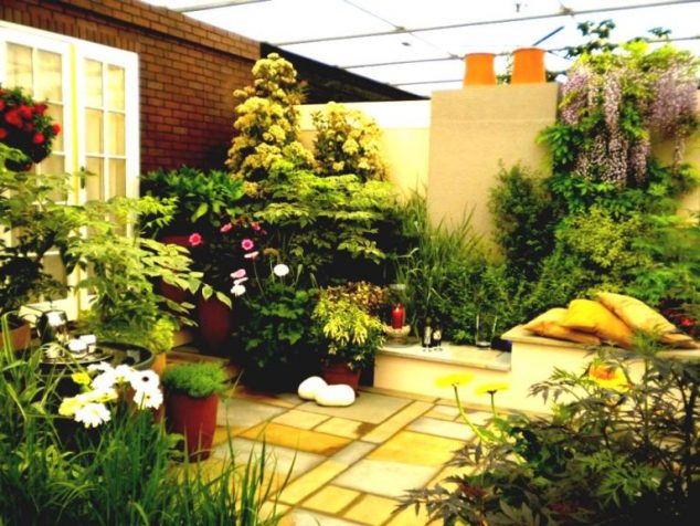 small space garden design ideas gardennajwa com amazing photos 768x576 634x476 15 Simple Landscape in The Front Yard Only For Your Eyes