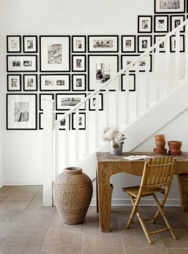 10 Amazing Gallery Walls 4 634x855 12 Shocking Ideas to Create Nice Looking Family Gallery Wall
